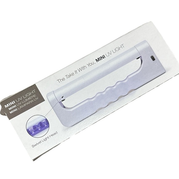 Mini UV light curing for Gelish soak off polish handheld NEW in box - Picture 1 of 6
